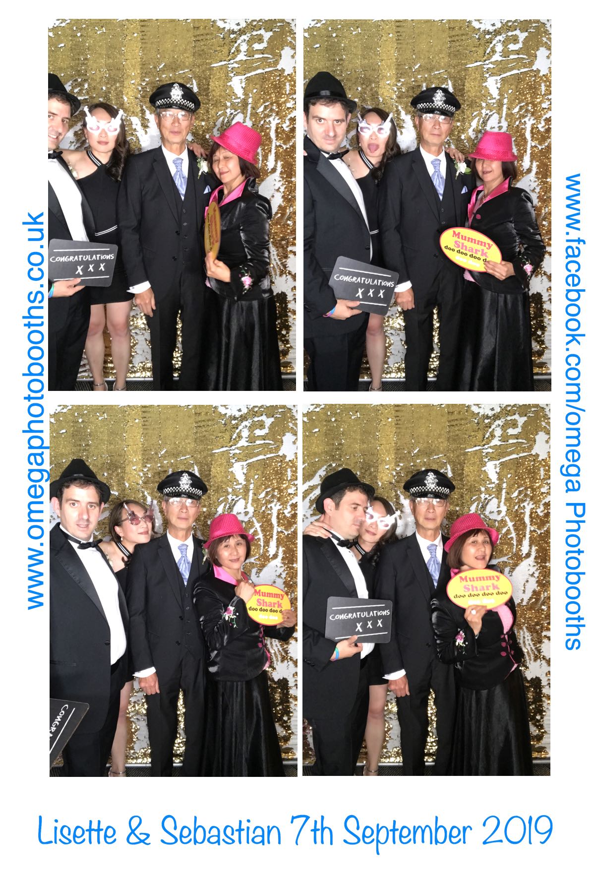Lisette & Sebastian | View more photos from the event at gallery.omegaphotobooths.co.uk/u/Omega-Photobooths/Lisette-Sebastian